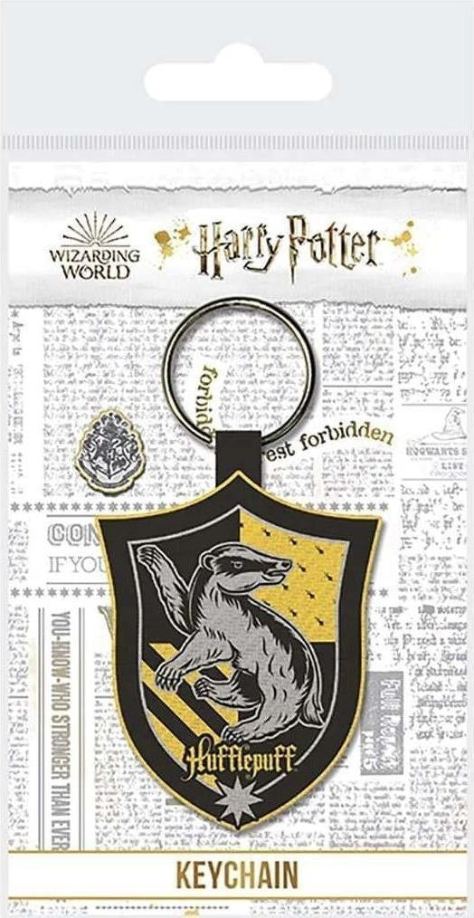 Harry Potter: Pyramid - Hufflepuff Woven (Keychain / Portachiavi)