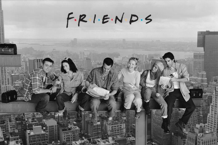 Friends: Pyramid - Lunch On A Skyscraper (Poster Maxi 61X91,5 Cm)