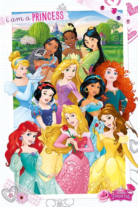 Disney: Pyramid - Princess - I Am A Princess (Poster Maxi 61X91,5 Cm)