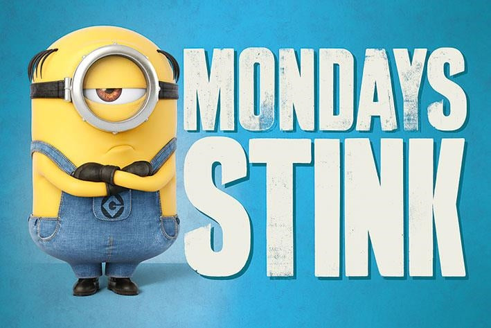 Minions: Pyramid - Despicable Me 3 - Mondays Stink (Poster Maxi 61X91,5 Cm)