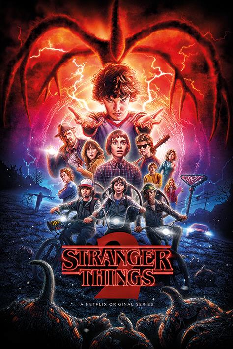 Stranger Things: Pyramid - One-Sheet Season 2 (Poster Maxi 61X91,5 Cm)