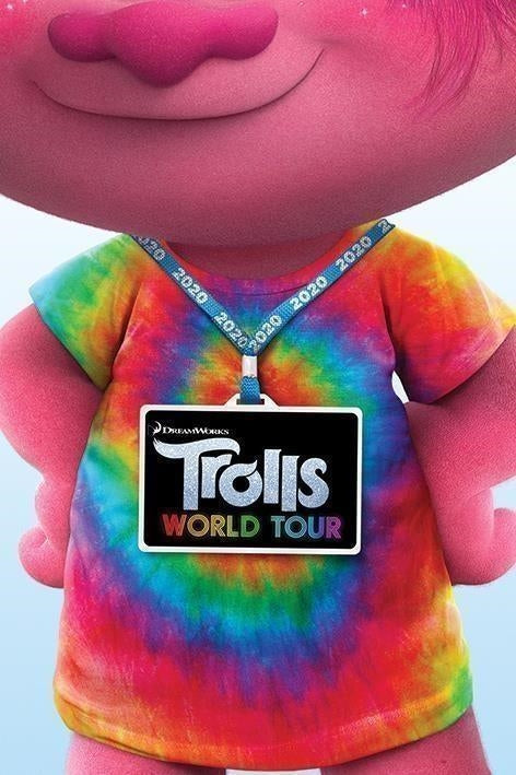 Trolls: Pyramid - World Tour (Backstage Pass (Poster Maxi 61X91,5 Cm)