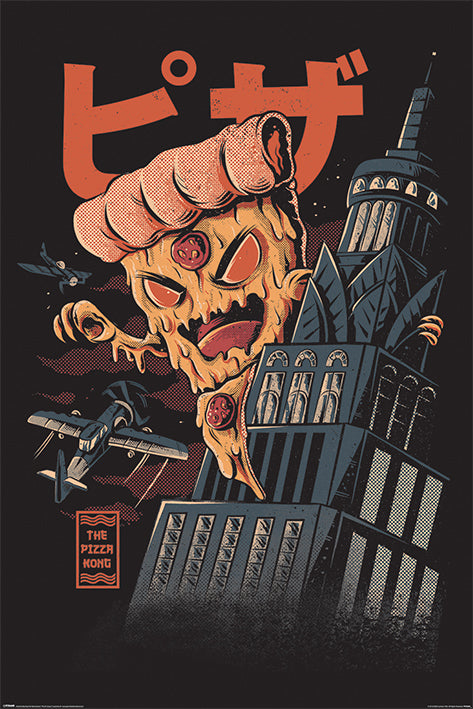 Ilustrata Studio: Pyramid - The Pizza Kong (Poster Maxi 61X91,5 Cm)