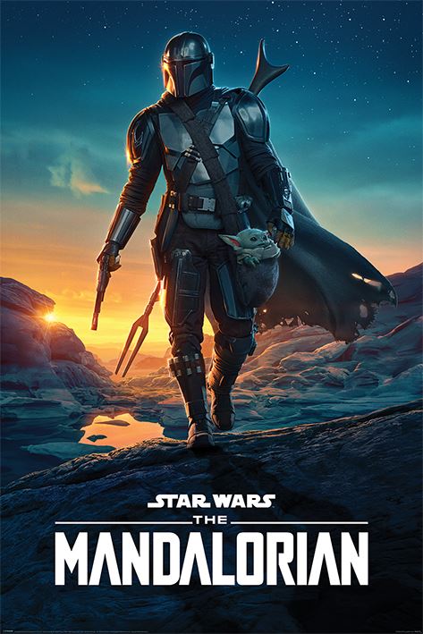 Star Wars: Pyramid - The Mandalorian - Nightfall (Poster Maxi 61X91,5 Cm)