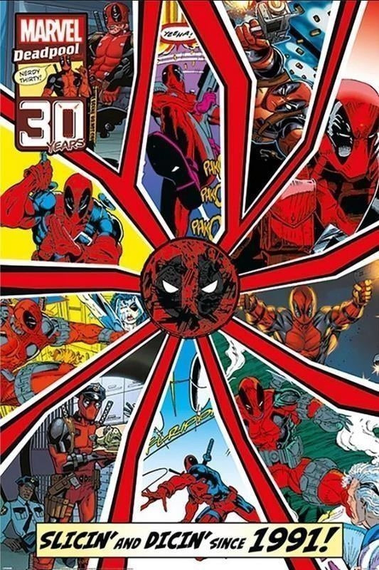 Marvel: Pyramid - Deadpool - Shattered (Poster Maxi 61X91,5 Cm)