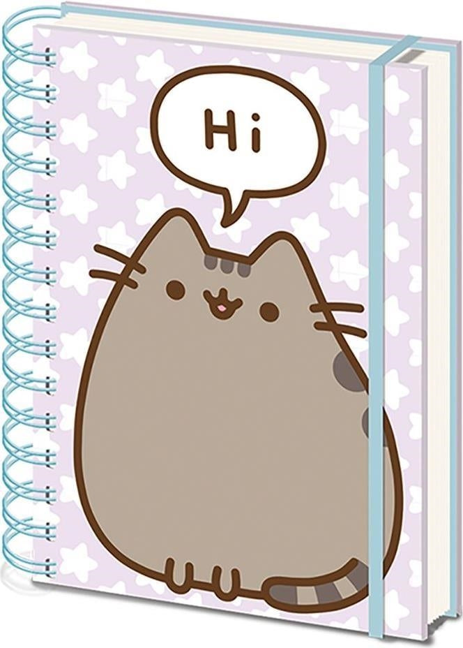 Pusheen: Pyramid - Pusheen Says Hi (A5 Wiro Notebook / Quaderno)