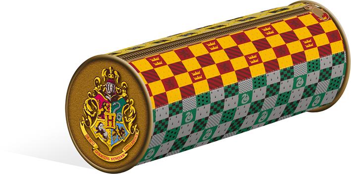 Harry Potter: Pyramid - House Crests Barrel (Pencil Case / Portamatite)