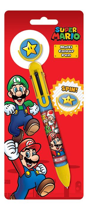 Nintendo: Pyramid - Super Mario - Burst (Multi Colour Pen/ Penna Multicolore)