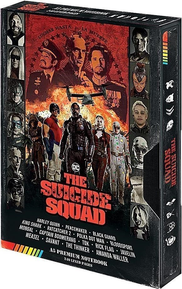 Suicide Squad: Pyramid - Retro Vhs Premium Notebook (Quaderno)