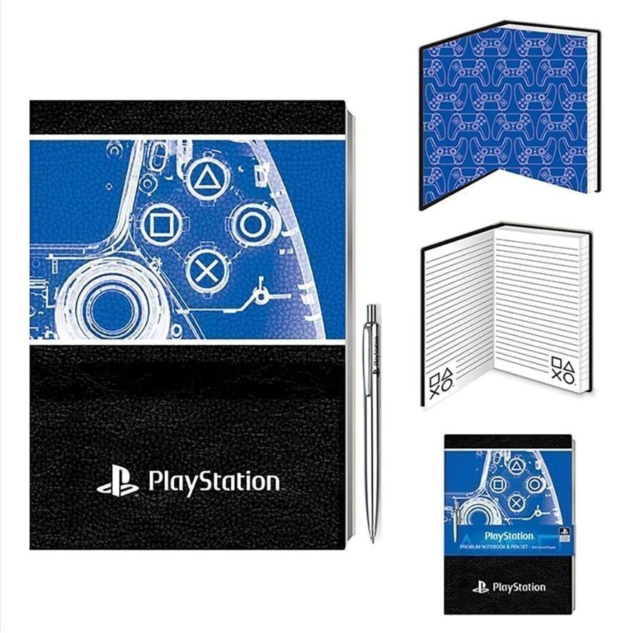 Playstation: Pyramid - Xray Dualsense Controller (Premium Notebook With Pen / Agenda Con Penna)