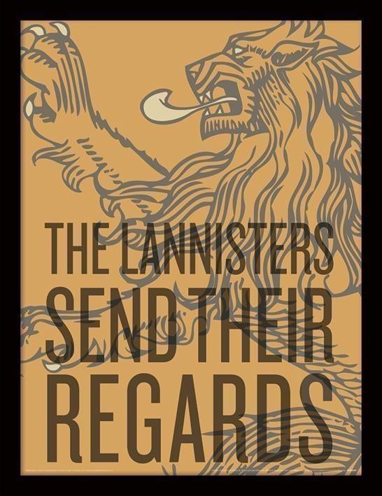 Game Of Thrones: Pyramid - The Lannisters Send Their Regards (Stampa)
