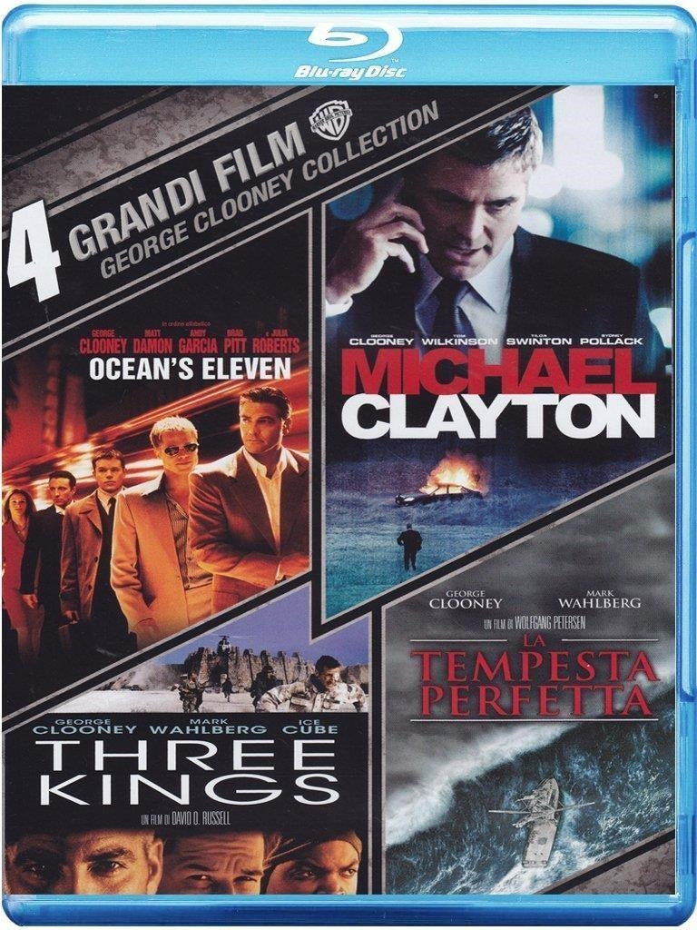 George Clooney: 4 Grandi Film - Ocean's Eleven / Michael Clayton / Three Kings / Tempesta Perfetta (La) (4 Blu-Ray)