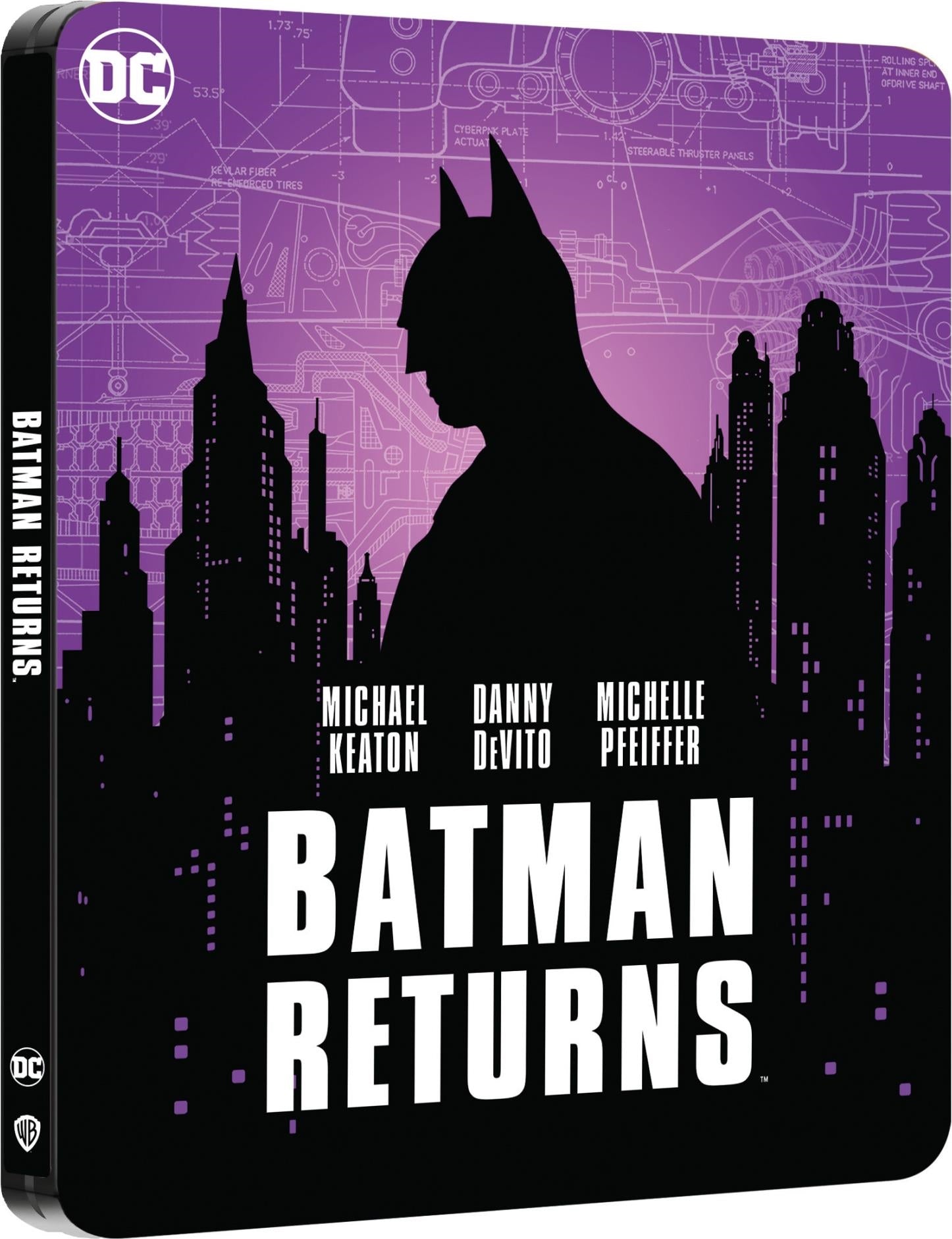 Batman Il Ritorno Steelbook (4K Ultra Hd+Blu-Ray)