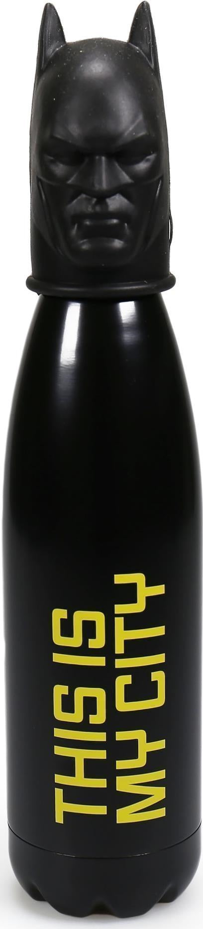 Dc Comics: Half Moon Bay - Batman (Water Bottle Metal 3D / Bottiglia Metallica 3D)