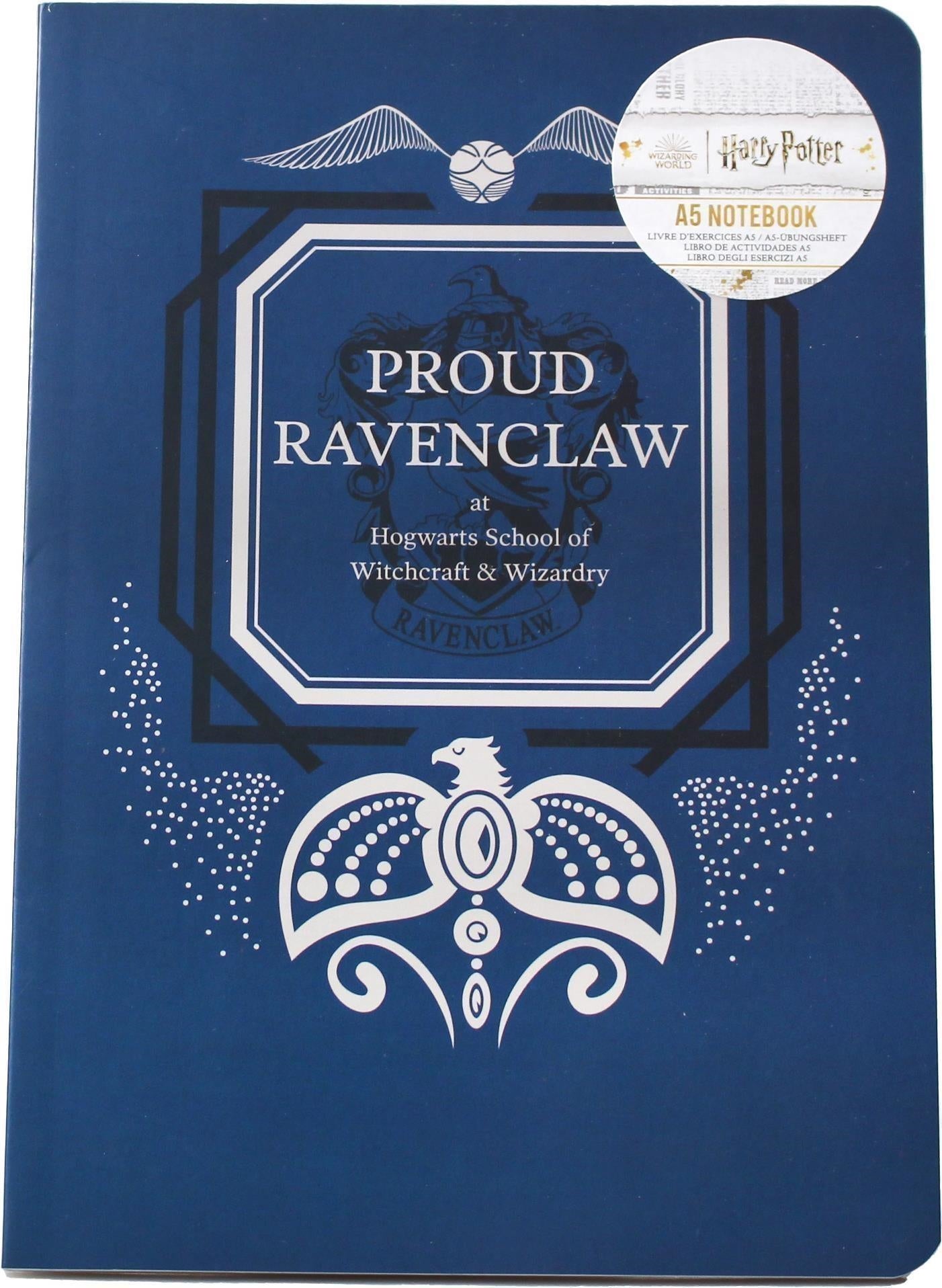 Harry Potter: Half Moon Bay - Proud Ravenclaw (A5 Notebook Soft / Quaderno)