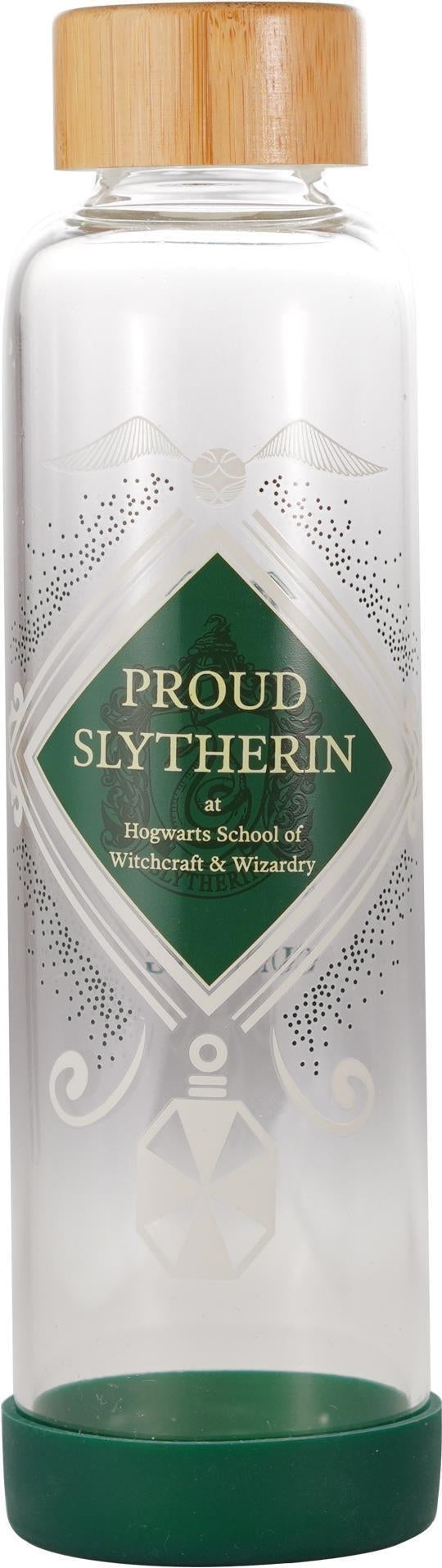 Harry Potter: Half Moon Bay - Proud Slytherin (Water Bottle Glass 500 Ml / Bottiglia Vetro)