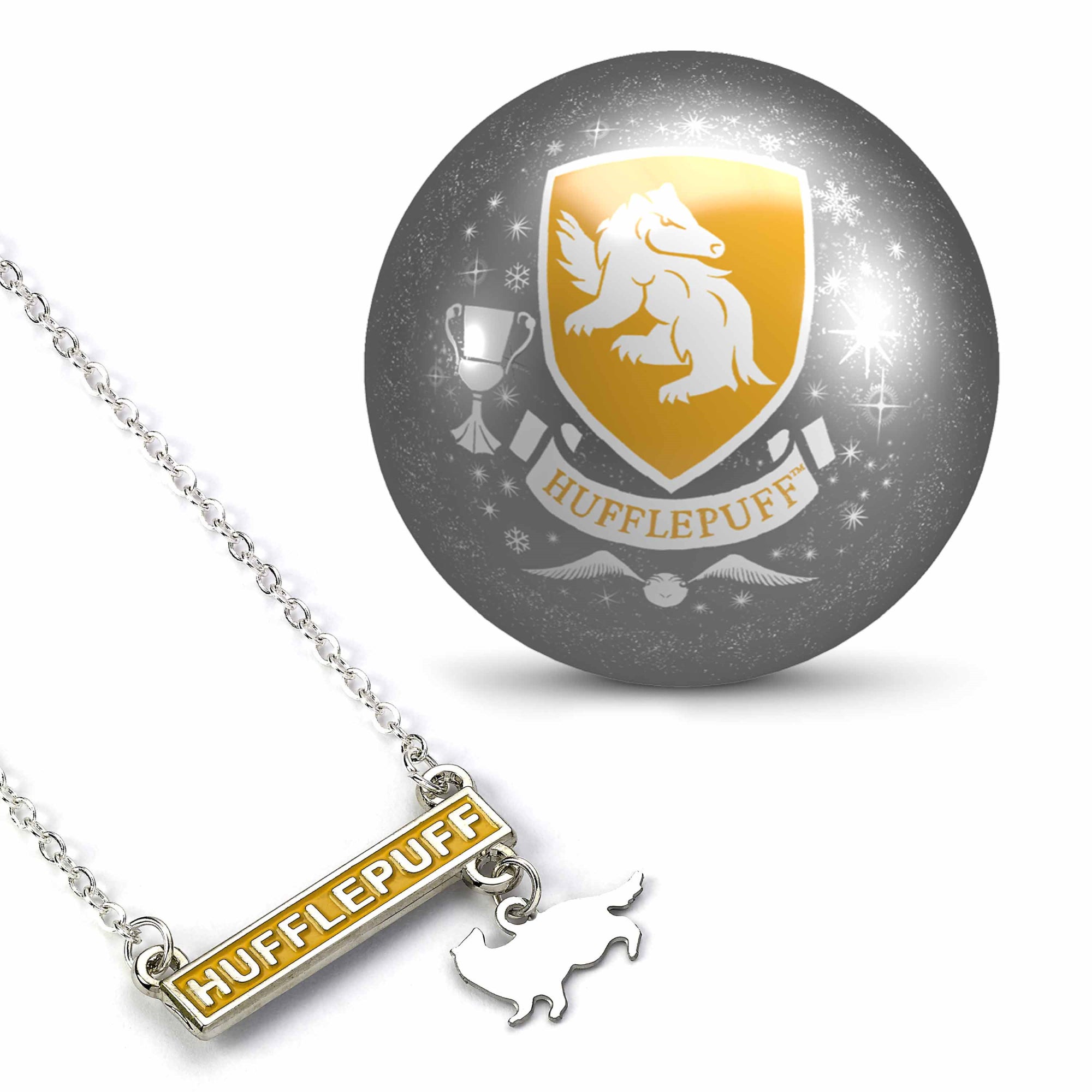 Harry Potter: The Carat Shop - Hufflepuff (Bauble Necklace / Palla & Collana)