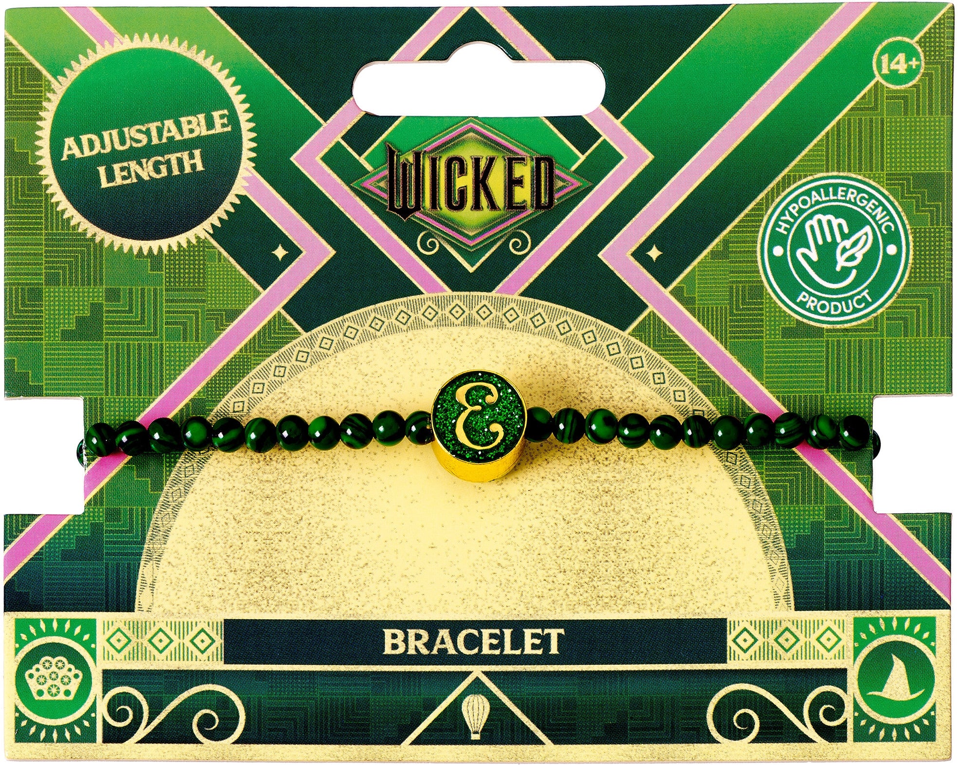 Wicked: The Carat Shop - Elphaba Green Malachite Friendship (Bracelet / Braccialetto)