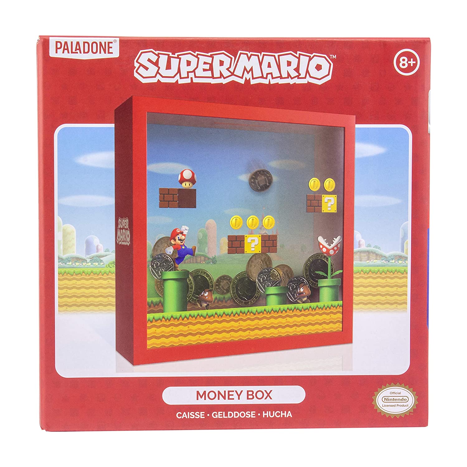 Nintendo: Paladone - Super Mario - Arcade Money Box (Salvadanaio)