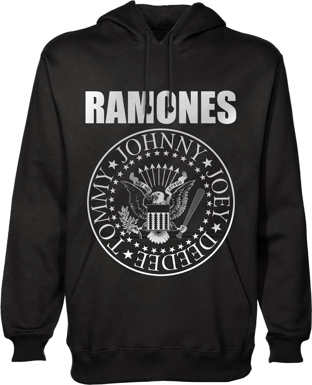 Ramones: Rock Off - Presidential Seal (Felpa Con Cappuccio Unisex Tg. S)
