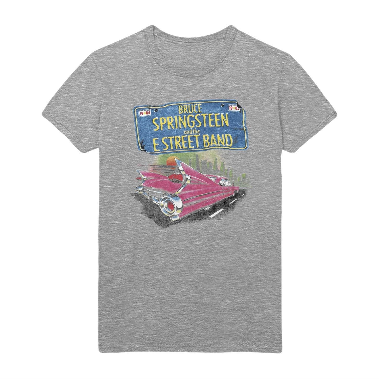 Bruce Springsteen: Rock Off - Pink Cadillac Back Print (T-Shirt Unisex Tg. L)