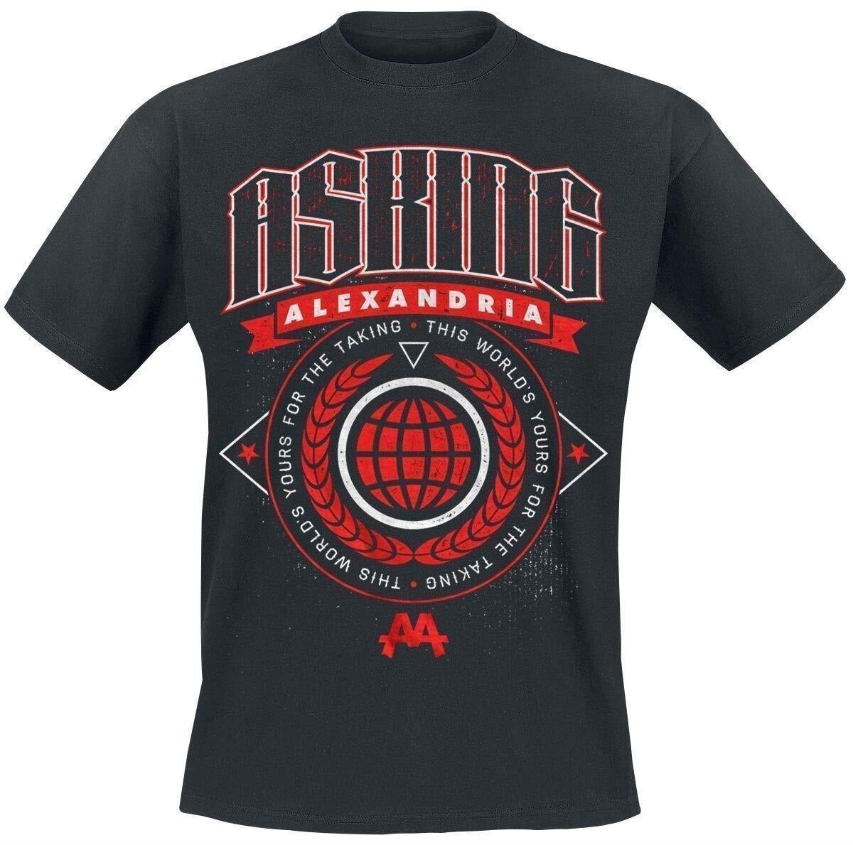 Asking Alexandria: Rock Off - This World Retail Pack (T-Shirt Unisex Tg. L)