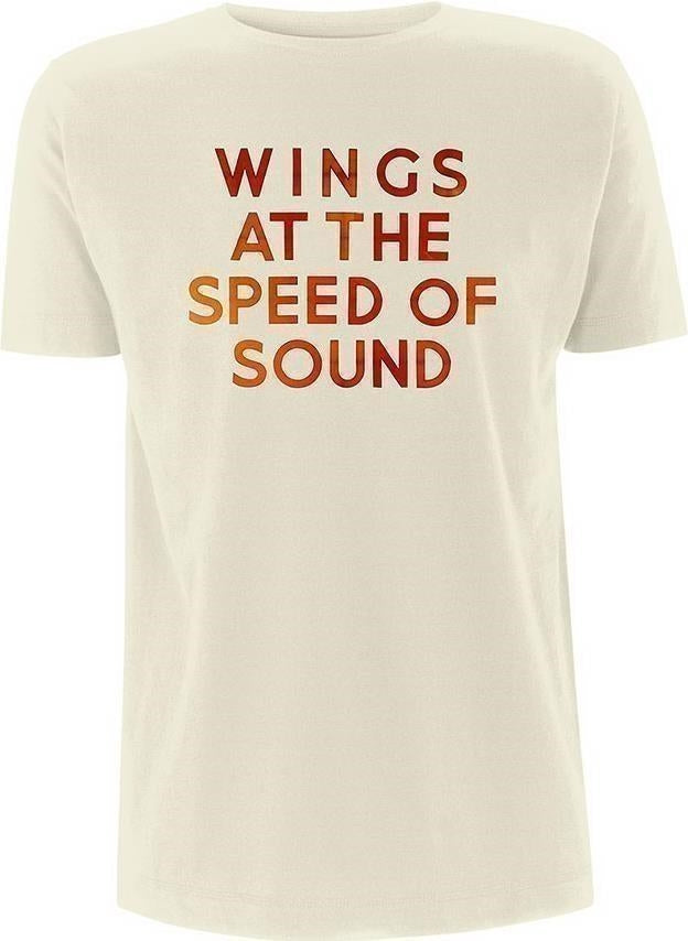 Paul Mccartney: Wings At The Speed Of Sound (Back Print) (T-Shirt Unisex Tg. S)