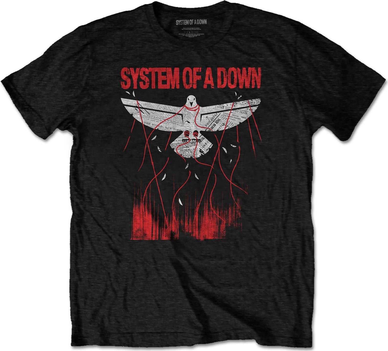 System Of A Down: Rock Off - Dove Overcome (T-Shirt Unisex Tg. L)