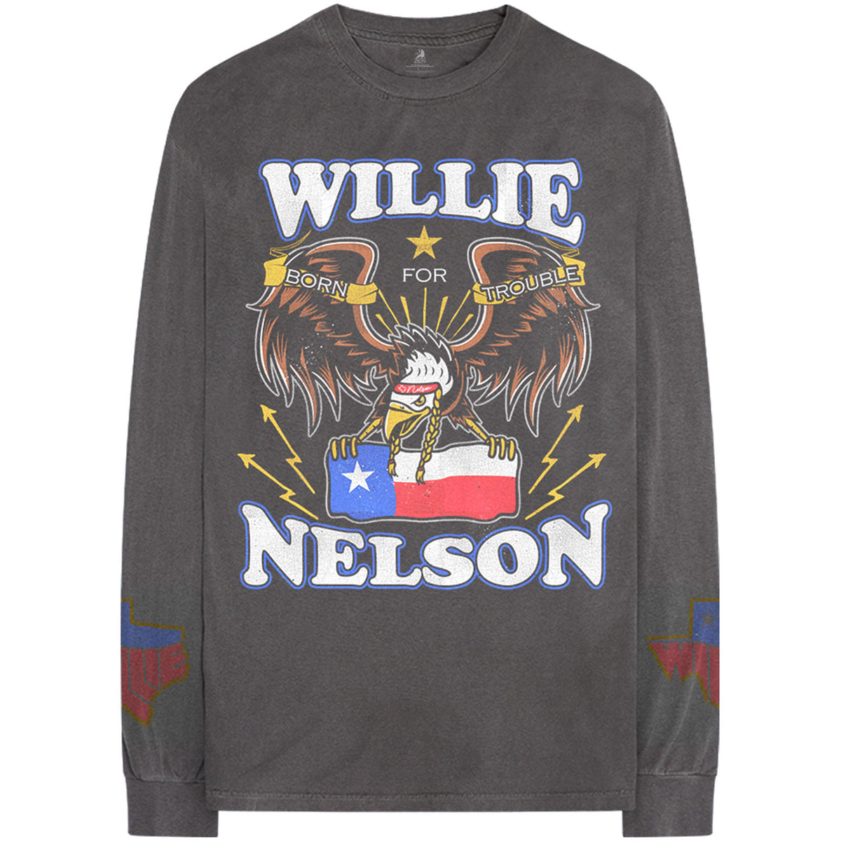 Willie Nelson: Rock Off - Texan Pride Arm Print (Maglia Manica Lunga Unisex Tg. M)