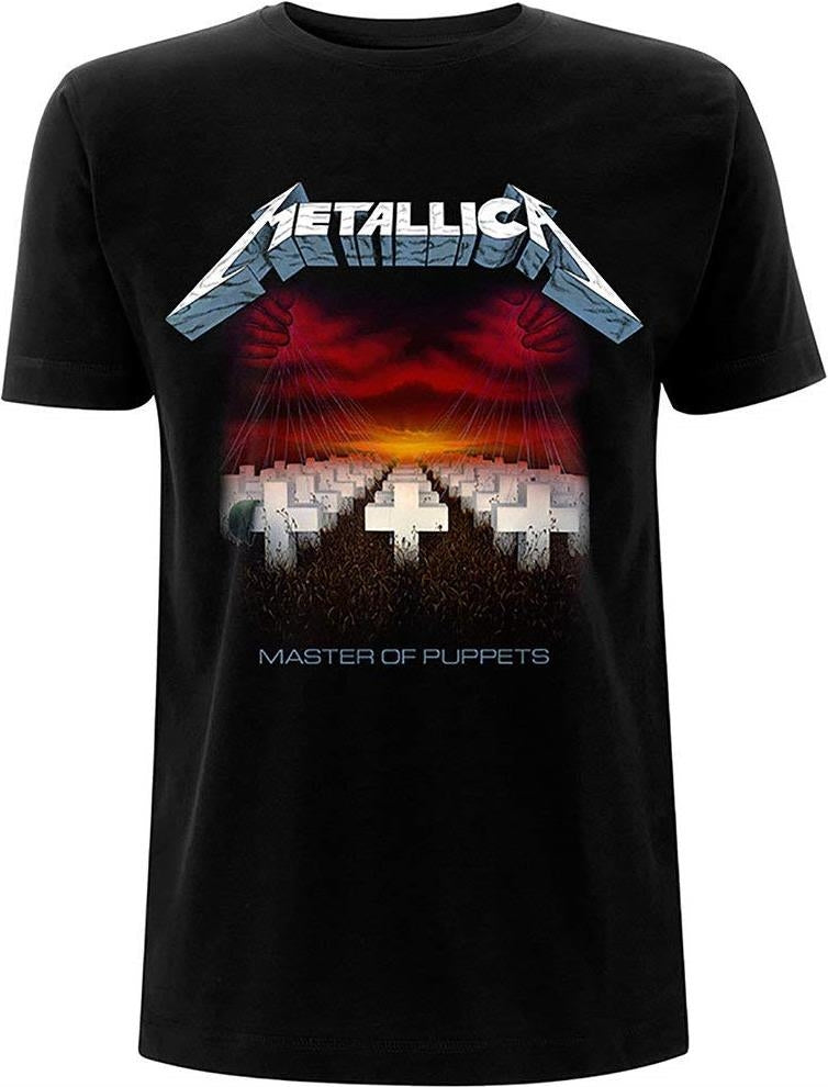 Metallica: Master Of Puppets Tracks (Back Print) (T-Shirt Unisex Tg. M)