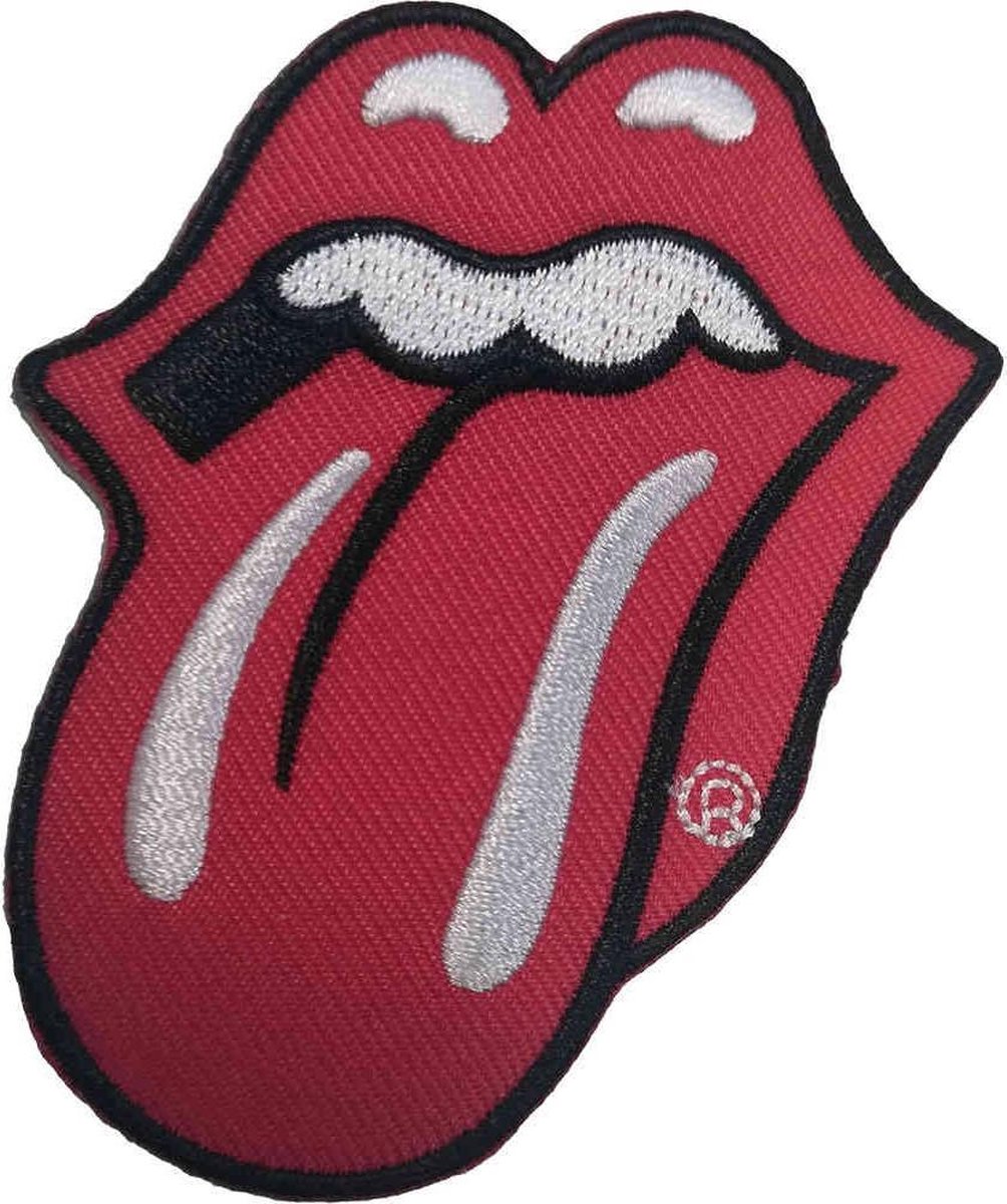 Rolling Stones (The): Classic Tongue Red (Standard Patch Embroidered) (Toppa)
