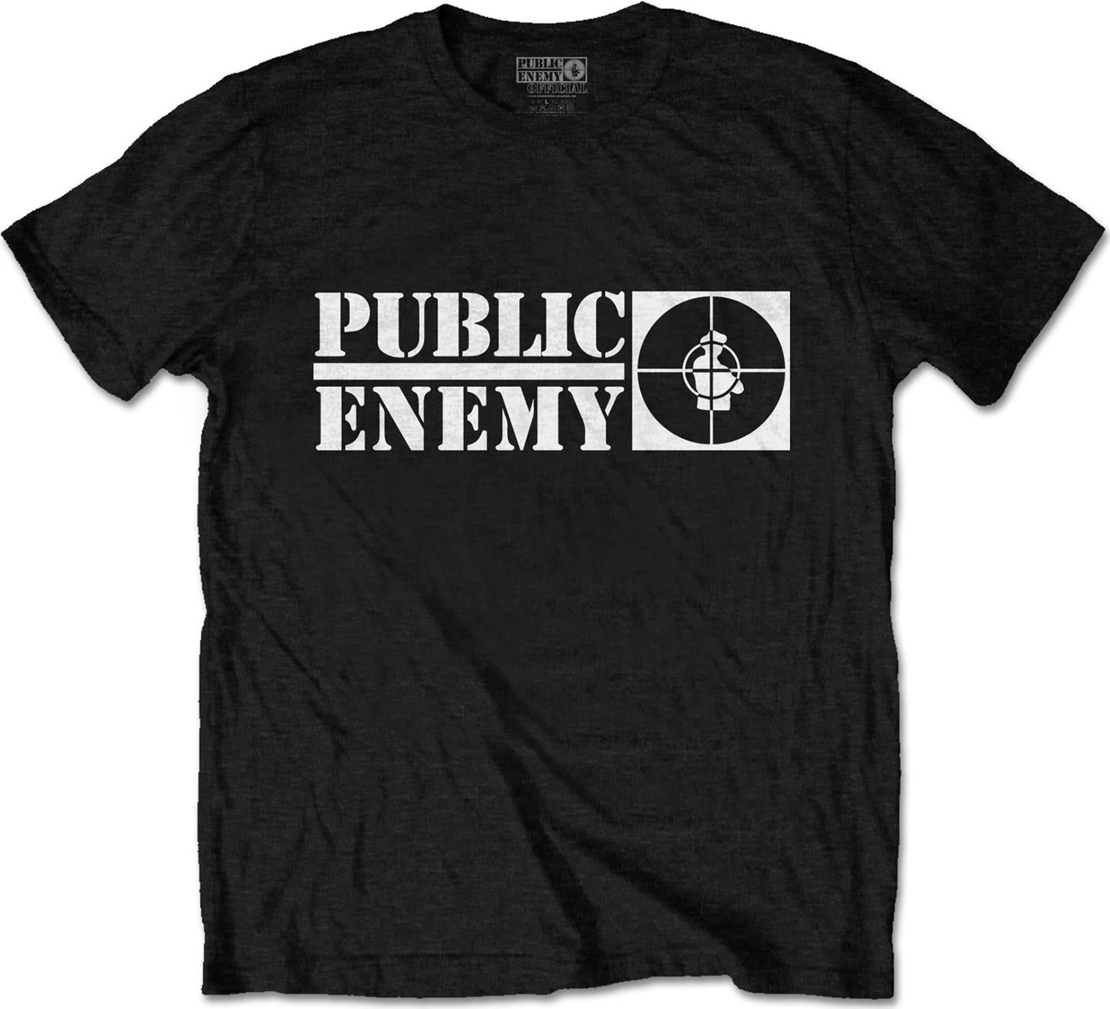 Public Enemy: Rock Off - Crosshairs Logo (T-Shirt Unisex Tg. XL)