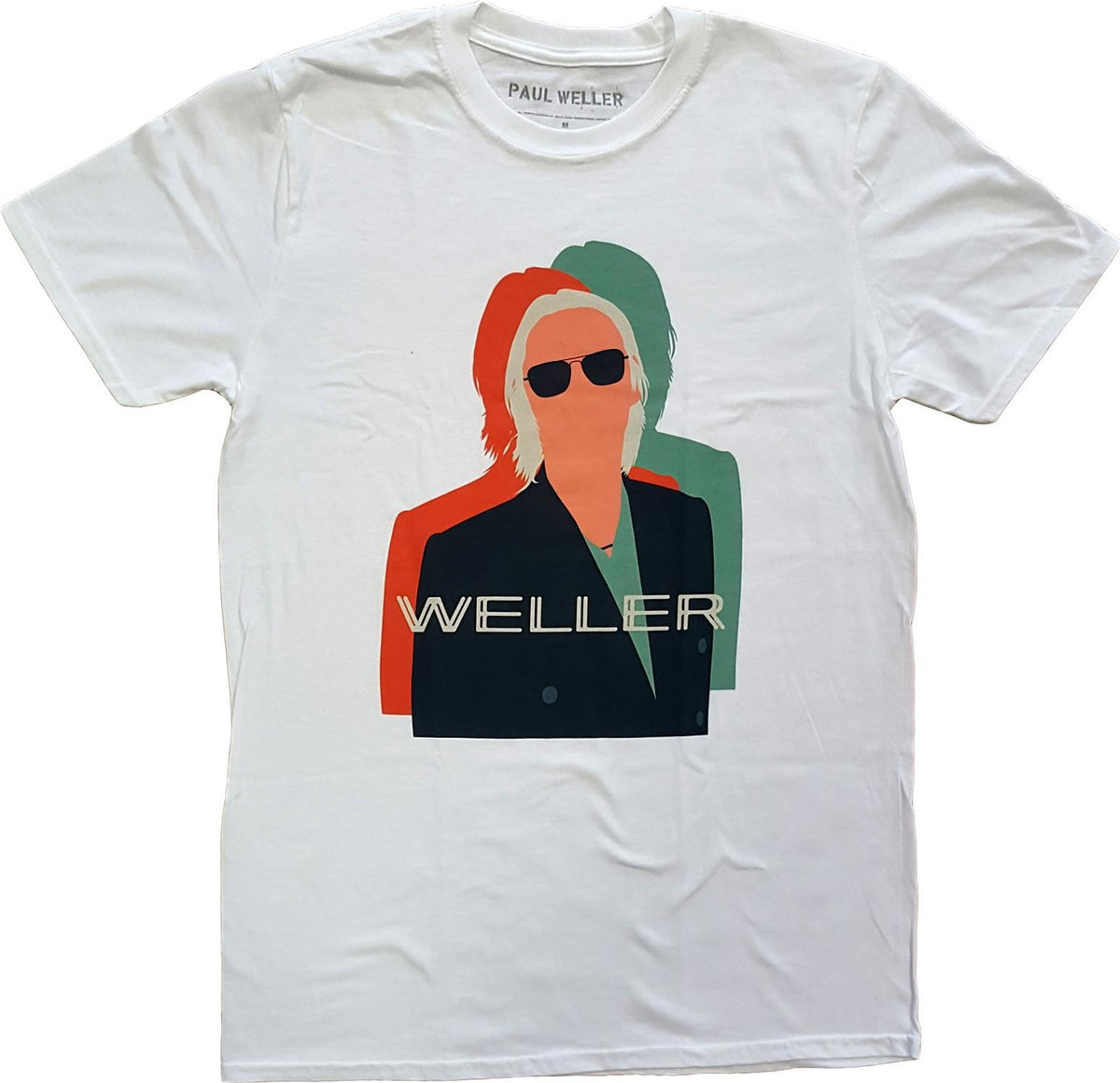 Paul Weller: Rock Off - Illustration Offset (T-Shirt Unisex Tg. L)