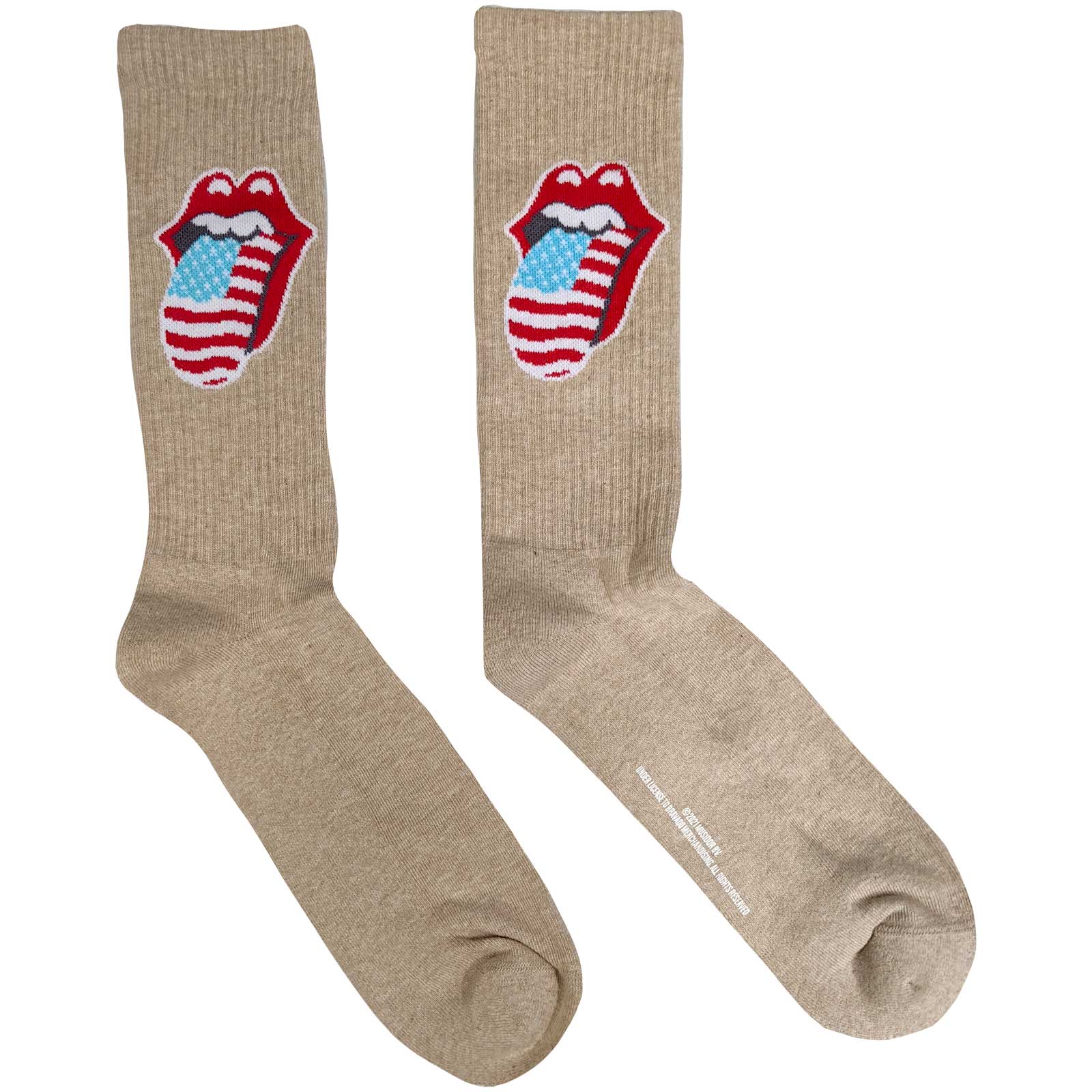 Rolling Stones (The): Rock Off - Us Tongue (Calzini Tg. Uk 7.5-11.5)