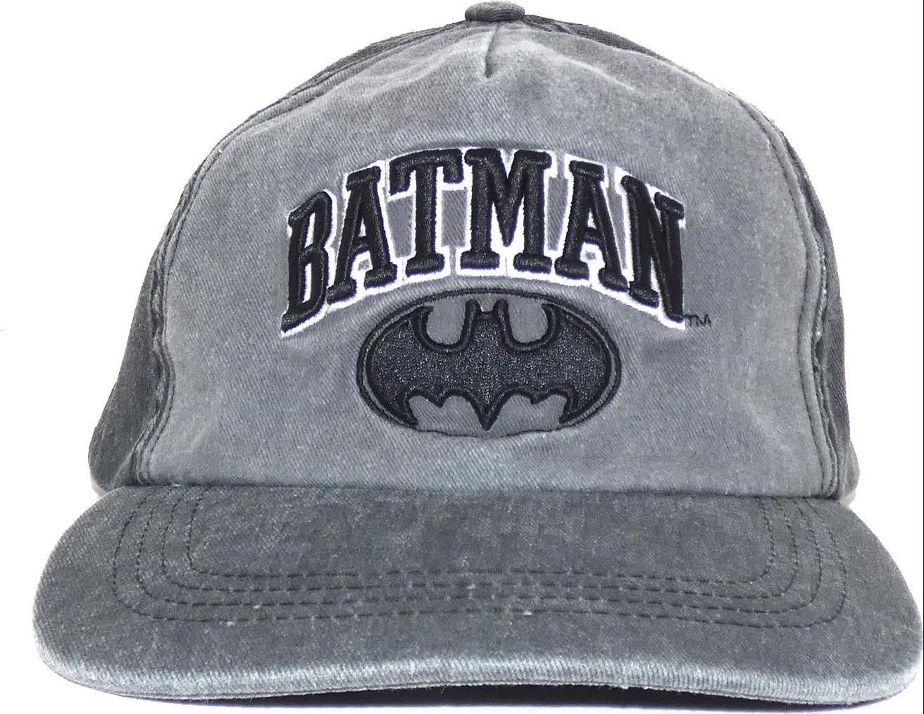 Dc Comics: Batman - Collegiate Text Baseball Cap One Size (Cappellino)