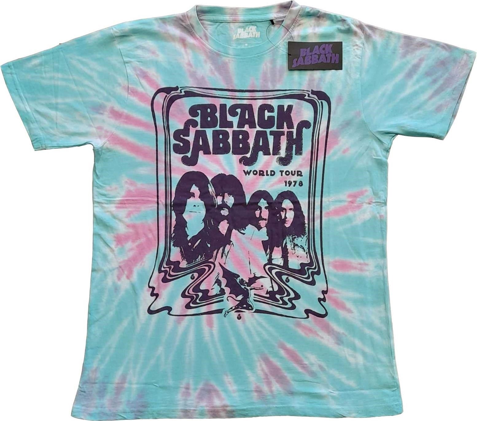 Black Sabbath: Rock Off - World Tour '78 Wash Collection (T-Shirt Unisex Tg. S)