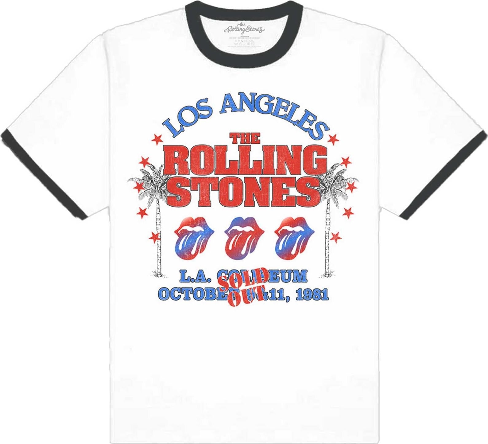 Rolling Stones (The): Ringer American La Tour (T-Shirt Unisex Tg. S)