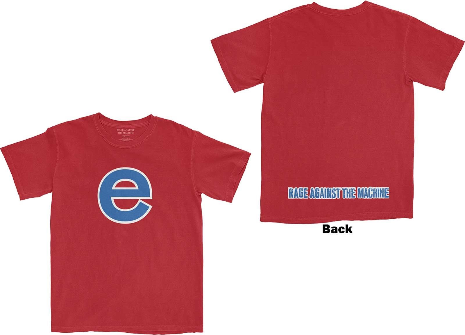 Rage Against The Machine: Big E (Back Print) (T-Shirt Unisex Tg. 2XL)