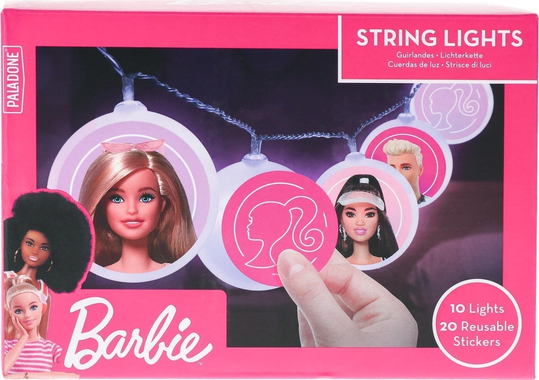 Barbie: Paladone - String Lights With Stickers (Catena Luci Luminosa Con Stickers)