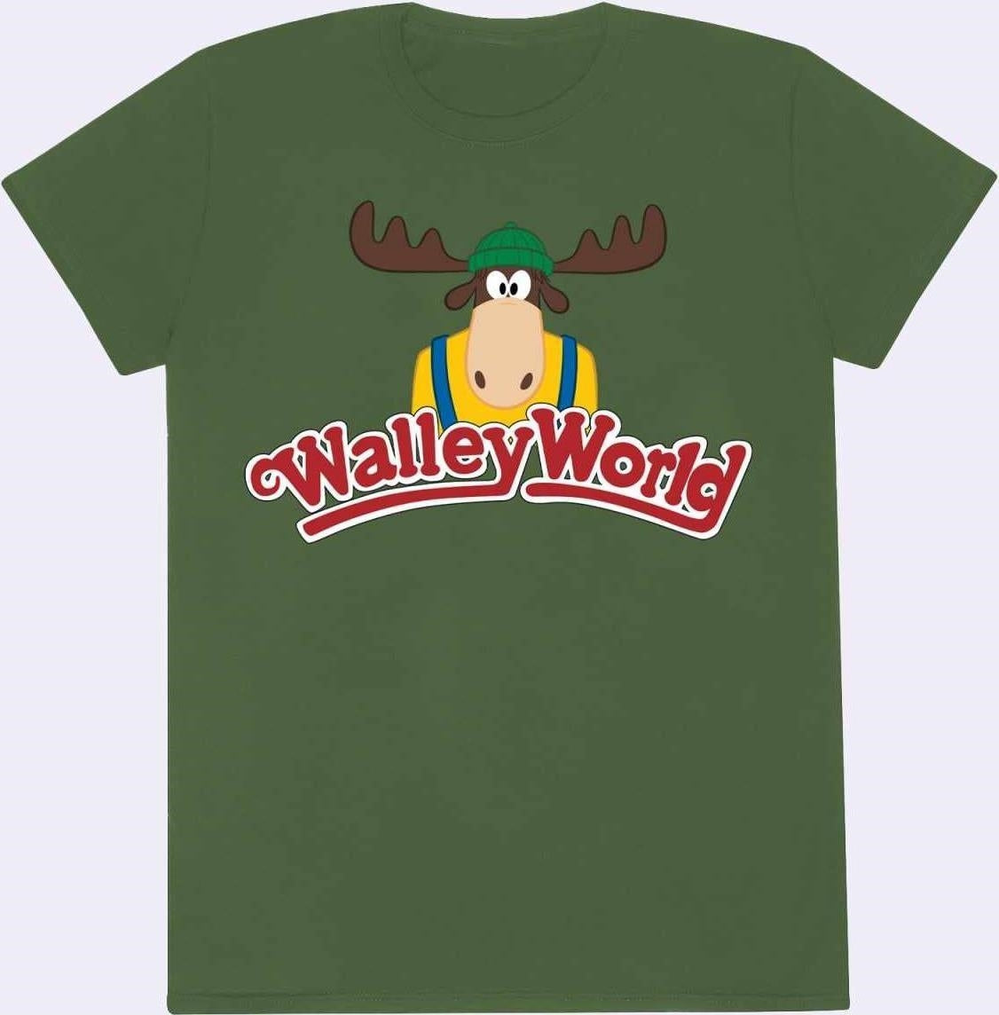 Warner Bros: National Lampoons Walley World - 100 - Olive (T-Shirt Unisex Tg. L)