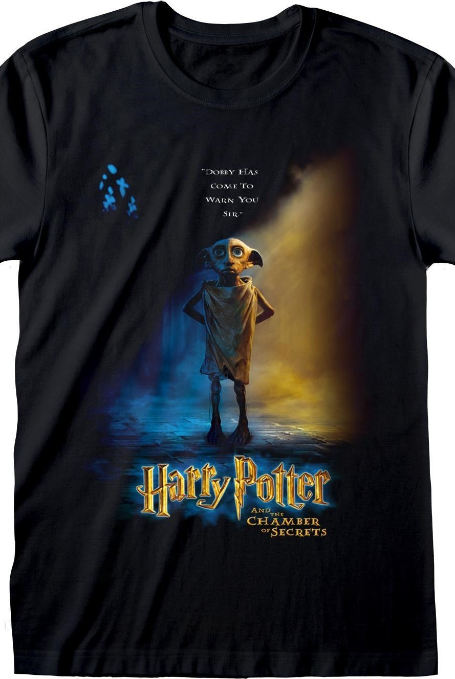 Harry Potter: Dobby Poster Black (T-Shirt Unisex Tg. L)