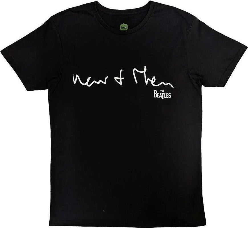 Beatles (The): Now & Then (Back Print) (T-Shirt Unisex M)