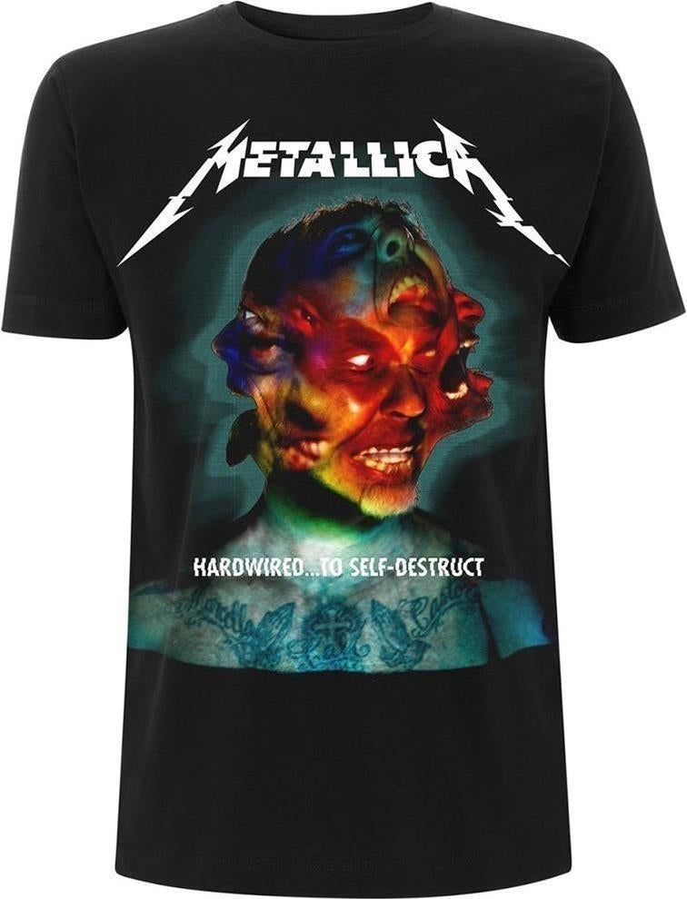 Metallica: Rock Off - Hardwired Album Cover (T-Shirt Unisex Tg. 2XL)