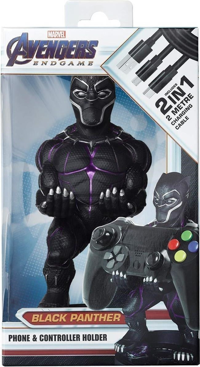 Marvel: Cable Guys - Black Panther Cable Guy (Phone & Controller Holder)