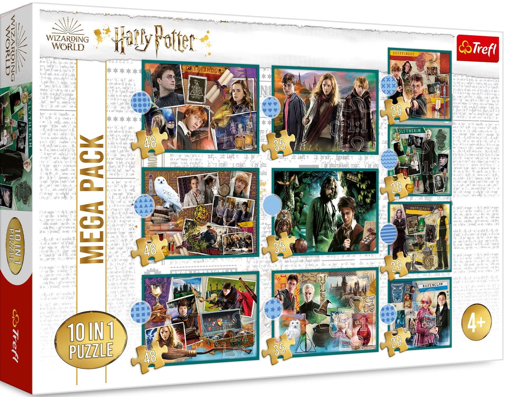 Harry Potter: Trefl - Puzzle 10In1 - In The World Of Harry Potter