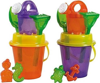 Androni: Estivo - Set Mare - Trasparente Colorato Con Paillettes (Made In Italy)