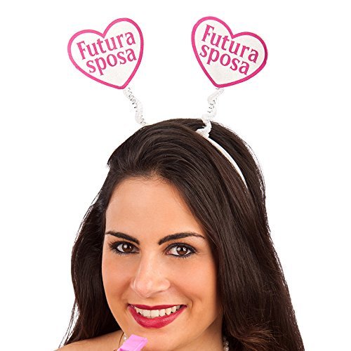 Carnival Toys: 6623: Cerchietto Cuori Futura Sposa - Busta