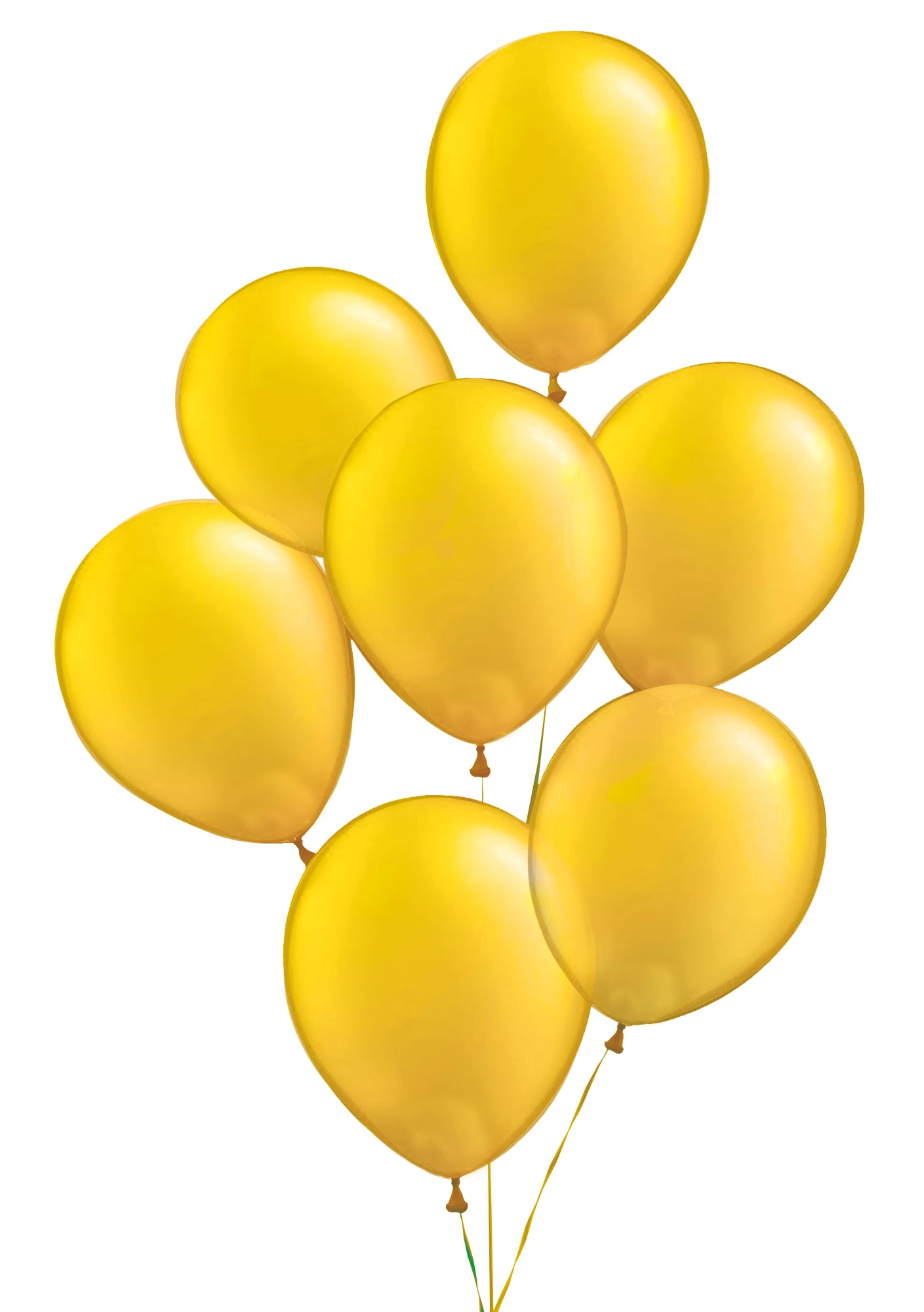 Carnival Toys: It 20 Palloncini Metallizzati Oro Diam.Cm.26 In Busta C/Cav.