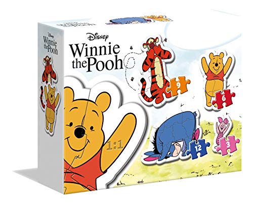 Disney: Clementoni - My First Puzzle - 3-6-9-12 Pezzi - Winnie The Pooh