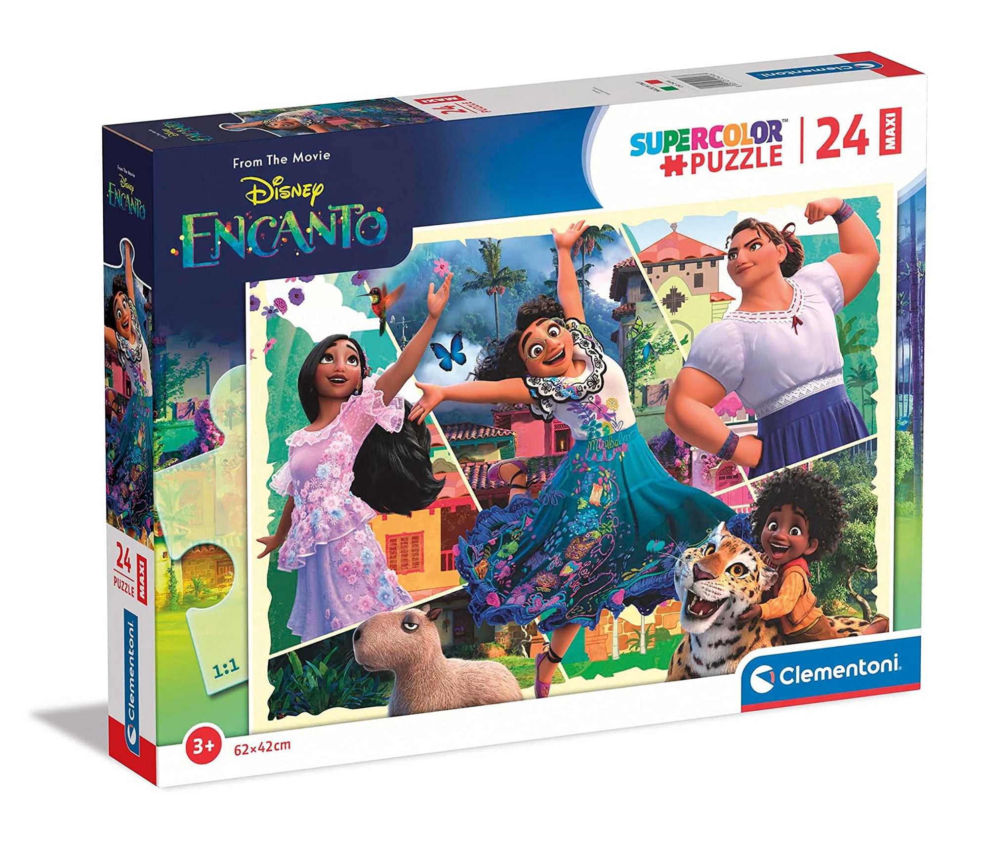 Disney: Clementoni - Puzzle Made In Italy Encanto Bambino 24 Maxi